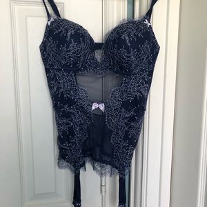 Victoria secret Bustier with Garters